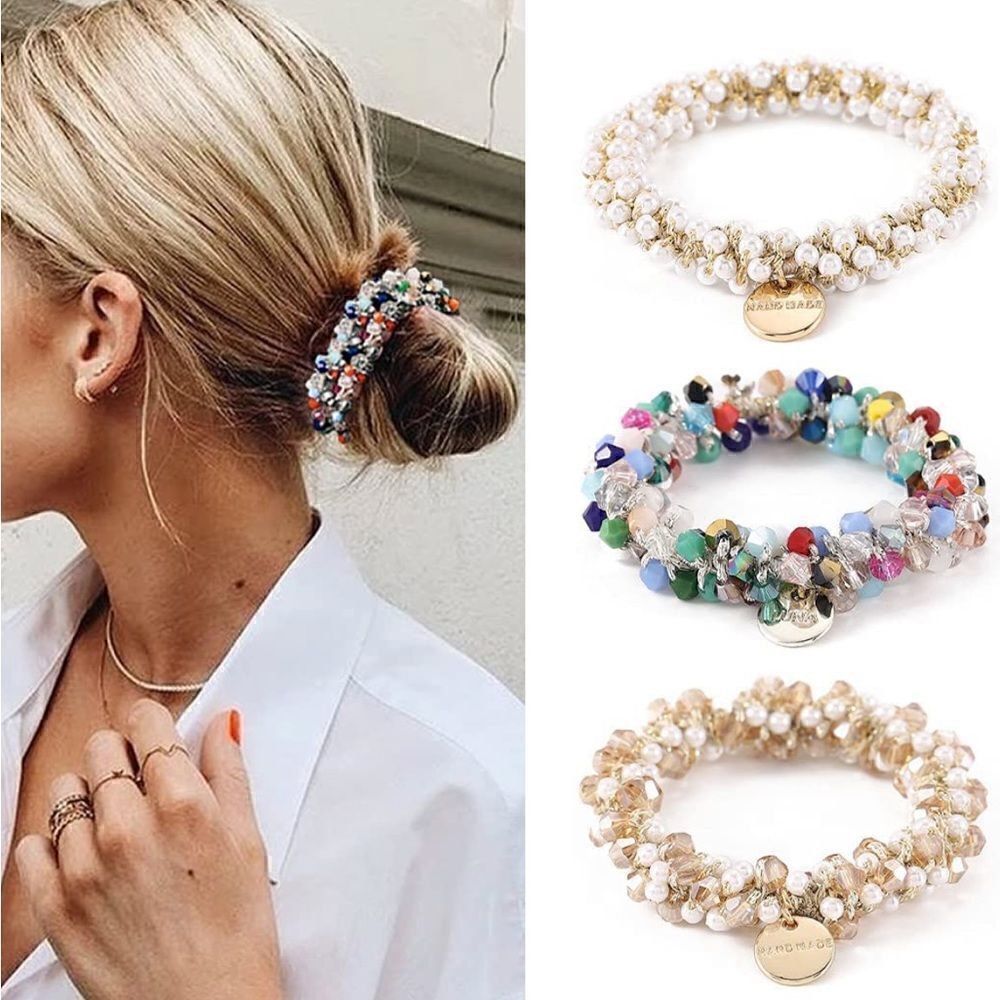 Gem Hairties 3-pack